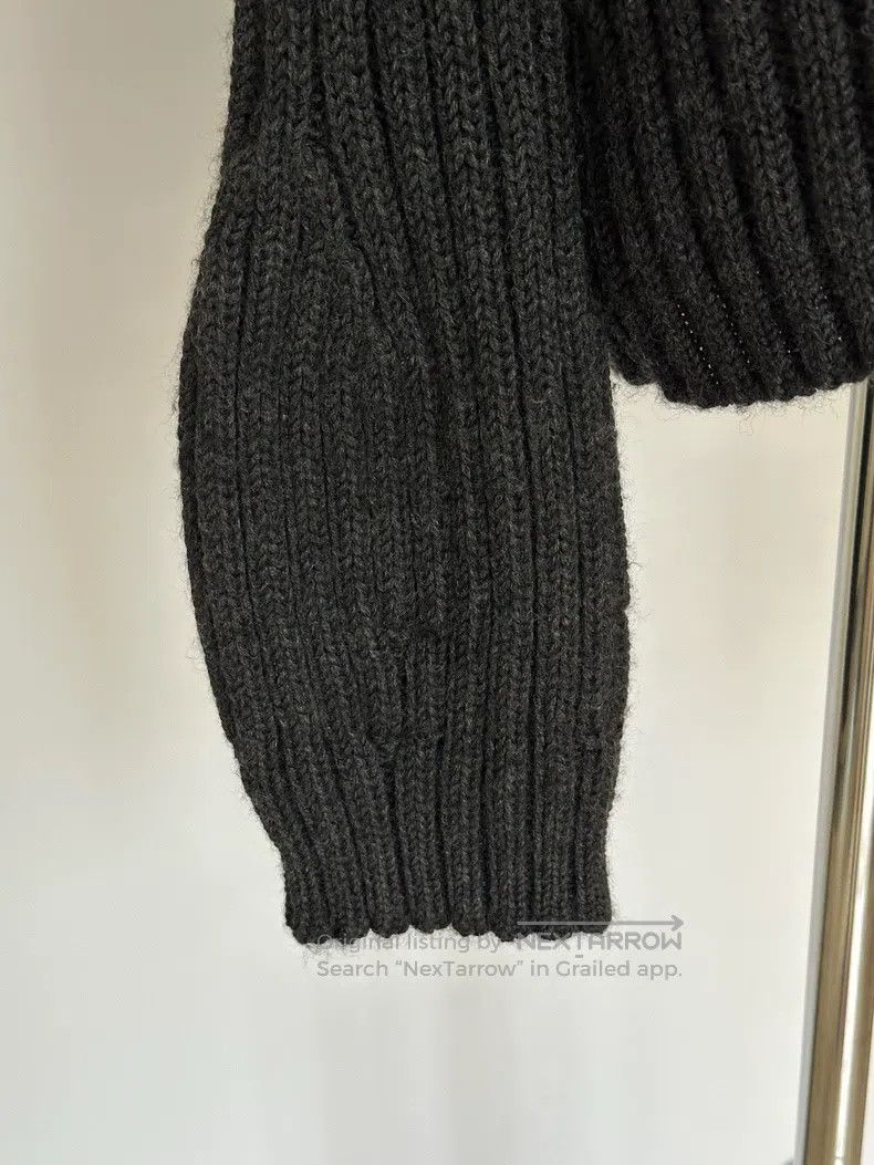Yohji Yamamoto Yohji Yamamoto size 3 Black pullover with large oval sleeve Size L / US 10 / IT 46 - 3 Thumbnail