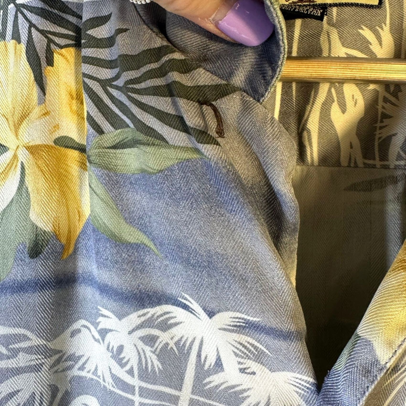 Tommy Bahama Tommy Bahama Shirt XL Silk Aloha Floral Hawaiian Tropical Beach Button-Up Short Sleeve Mens Multicolor Size US XL / EU 56 / 4 - 3 Thumbnail