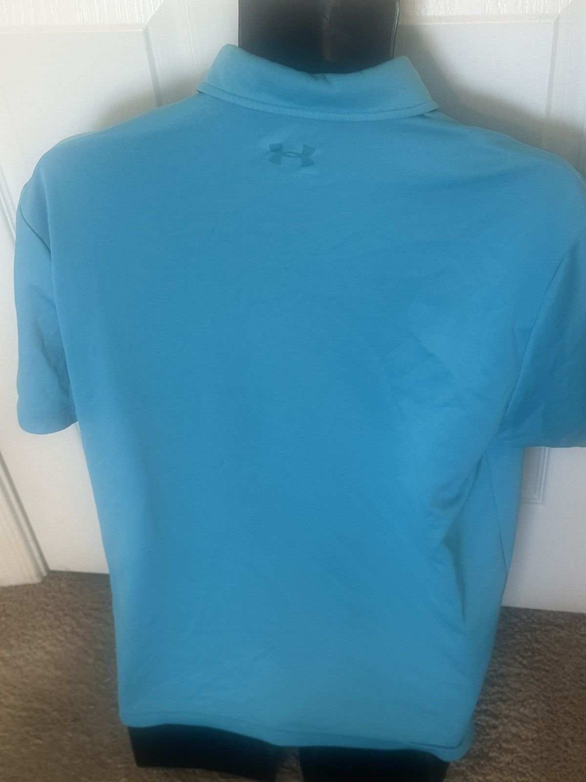 Under Armour Men’s used Under Armour UA blue size L polo shirt blue Size US L / EU 52-54 / 3 - 3 Thumbnail