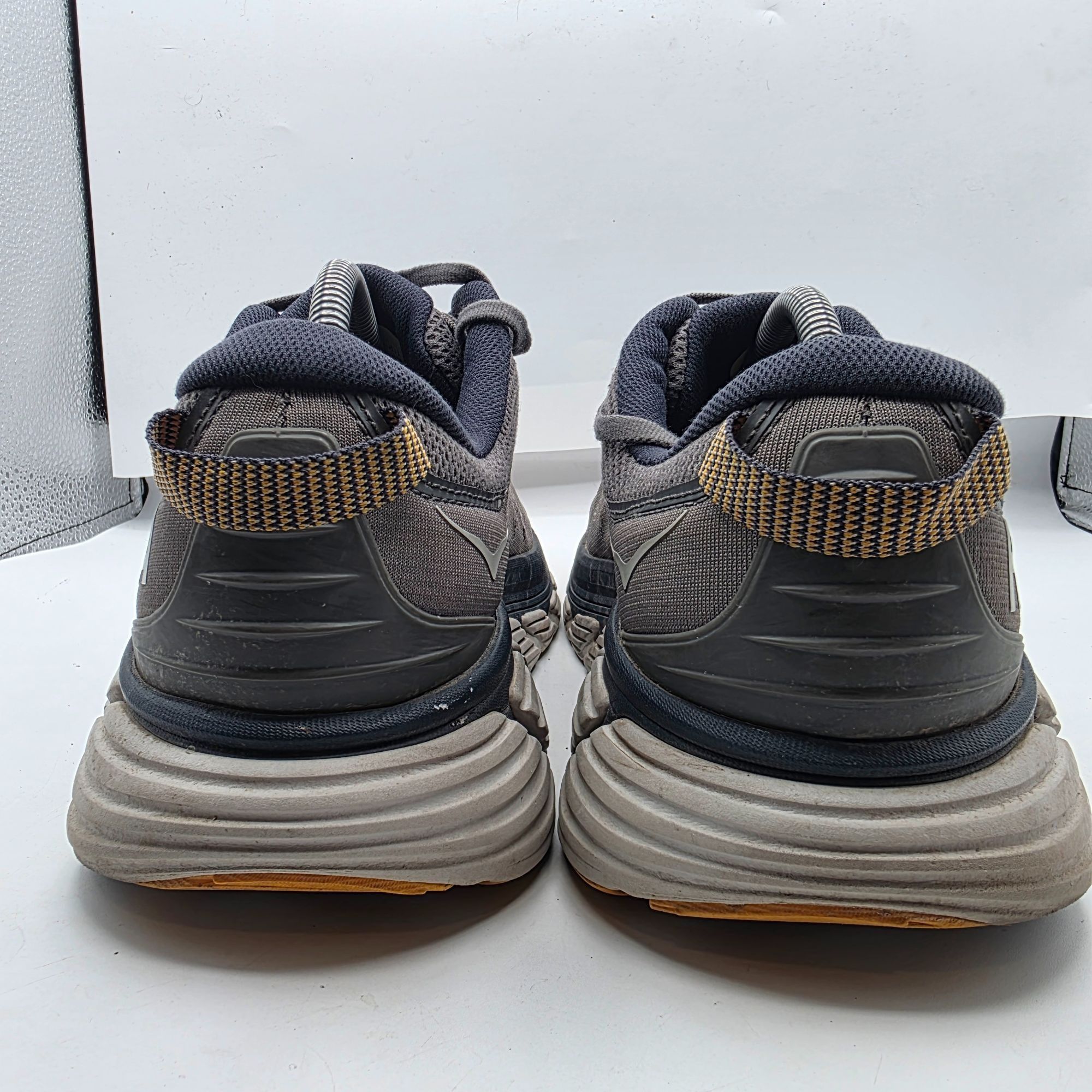 Hoka Hoka One One Gaviota 3 Mens Size 10.5 Gray Yellow Running At Size US 10.5 / EU 43-44 - 5 Thumbnail