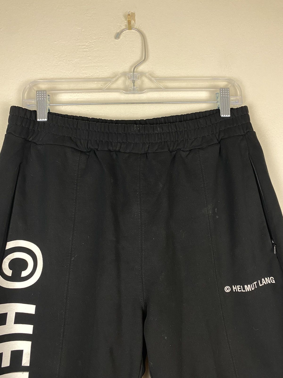 Helmut Lang Black Helmut Lang Sweat Pants Fits Multiple Sizes Size US 32 / EU 48 - 3 Thumbnail