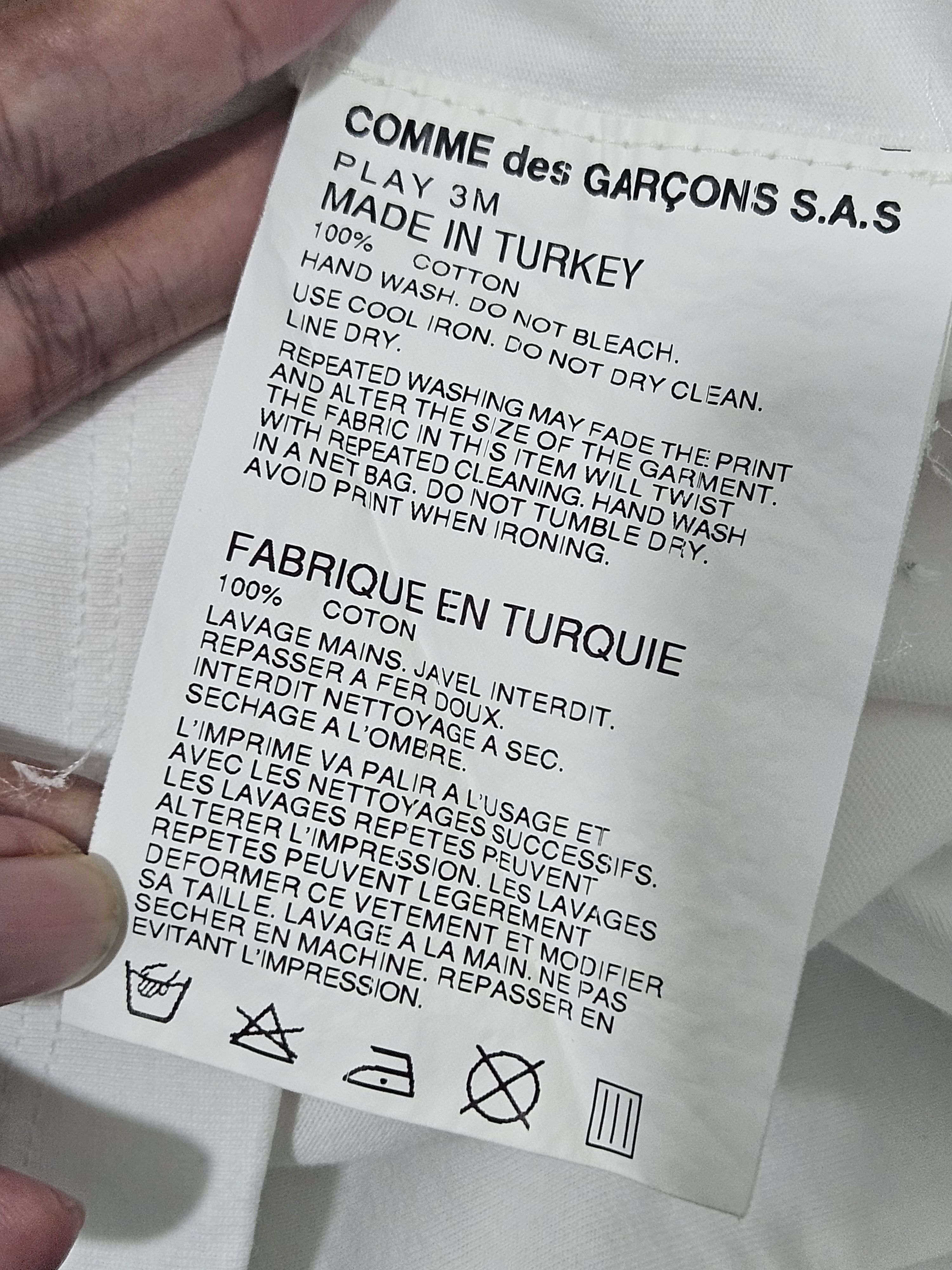 Comme des Garcons Comme des Garçons Parfums CDG play Shirt Size US S / EU 44-46 / 1 - 5 Thumbnail
