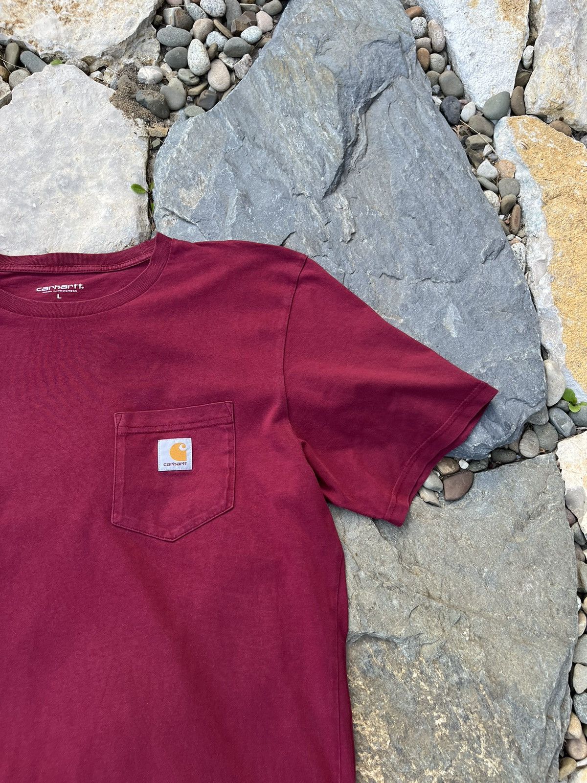 Carhartt × Vintage Carhartt S/S pocket t-shirt basic casual y2k logo chest tee Size US L / EU 52-54 / 3 - 3 Thumbnail