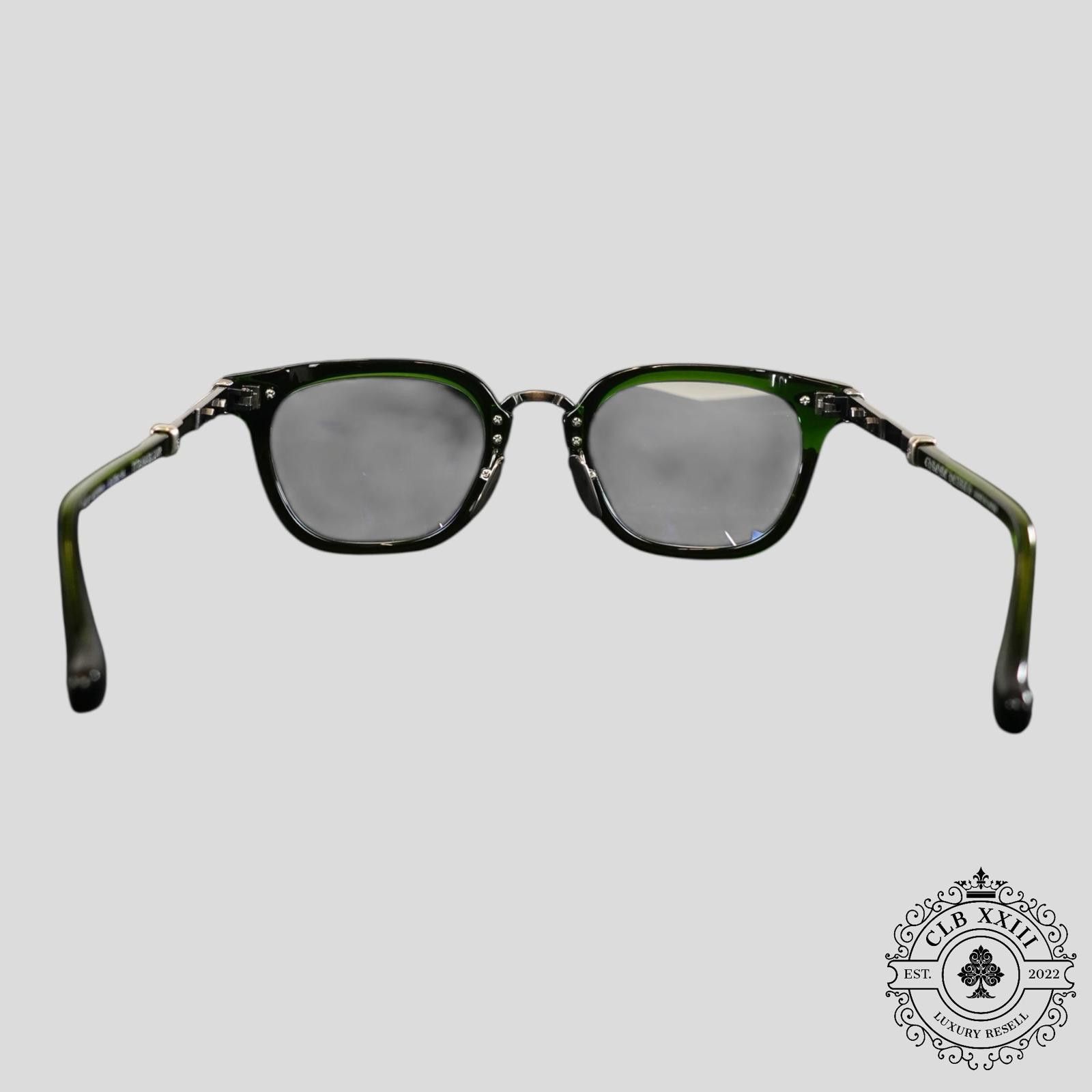 Chrome Hearts Chrome Hearts Tittansluvr Glasses in Green Size ONE SIZE - 6 Thumbnail