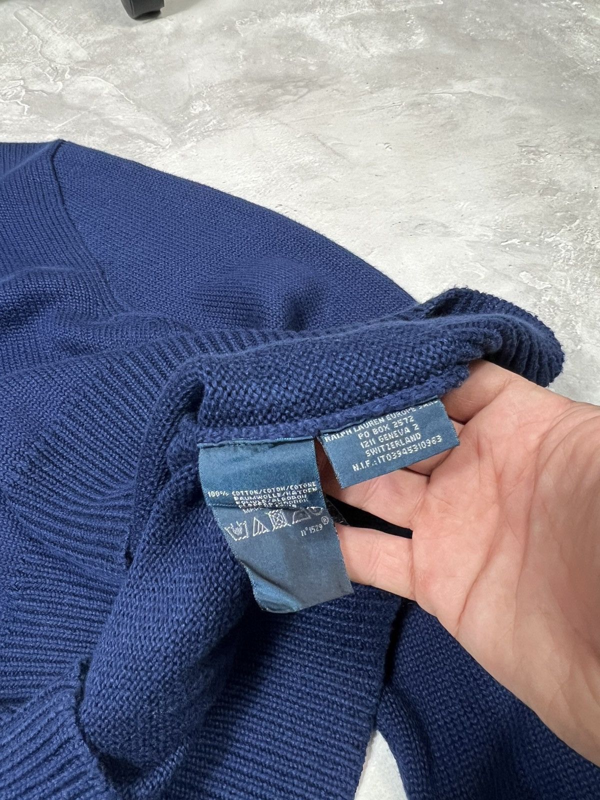 Vintage Vintage Polo Ralph Lauren Baggy Sweater Size US L / EU 52-54 / 3 - 5 Thumbnail