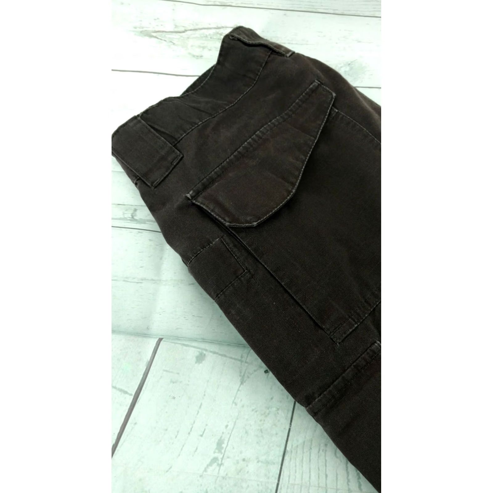 Vintage MENS TRU SPEC TACTICAL BROWN CARGO PANTS SIZE 36X29 Size US 36 / EU 52 - 6 Thumbnail