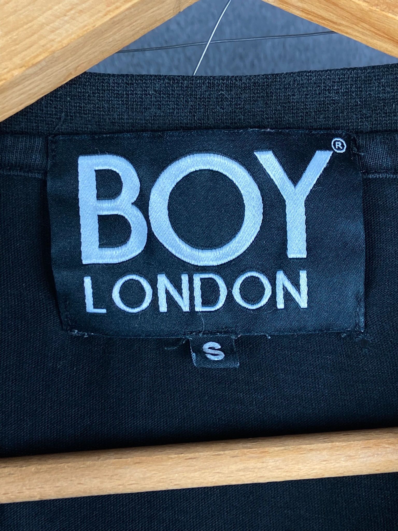 Boy London Boy London t-shirt black vintage retro streetwear Size US S / EU 44-46 / 1 - 3 Thumbnail
