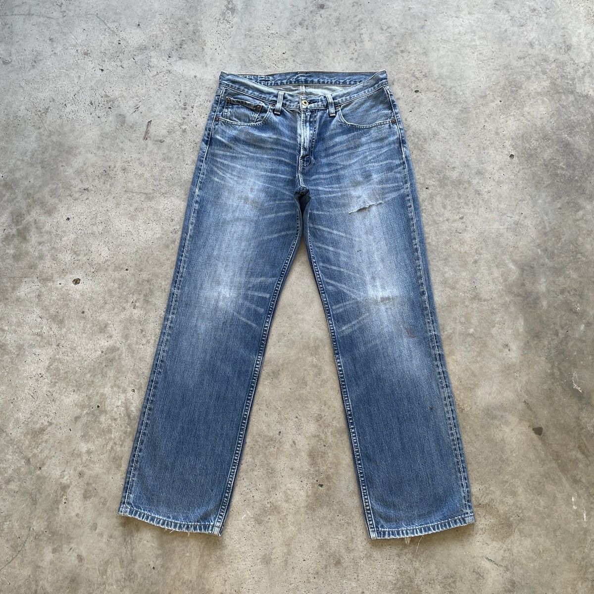 Levi's W32 Vintage Levi’s 502 Distressed Jeans Faded Denim Pants Size US 32 / EU 48 - 1 Thumbnail