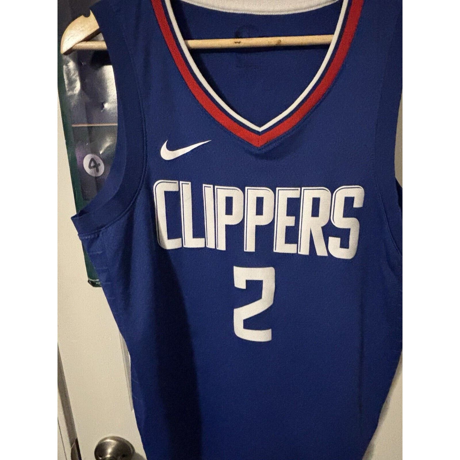 Nike Vintage Kawhi Leonard Nike #2 Blue Basketball NBA 48 Jersey Size US M / EU 48-50 / 2 - 3 Thumbnail