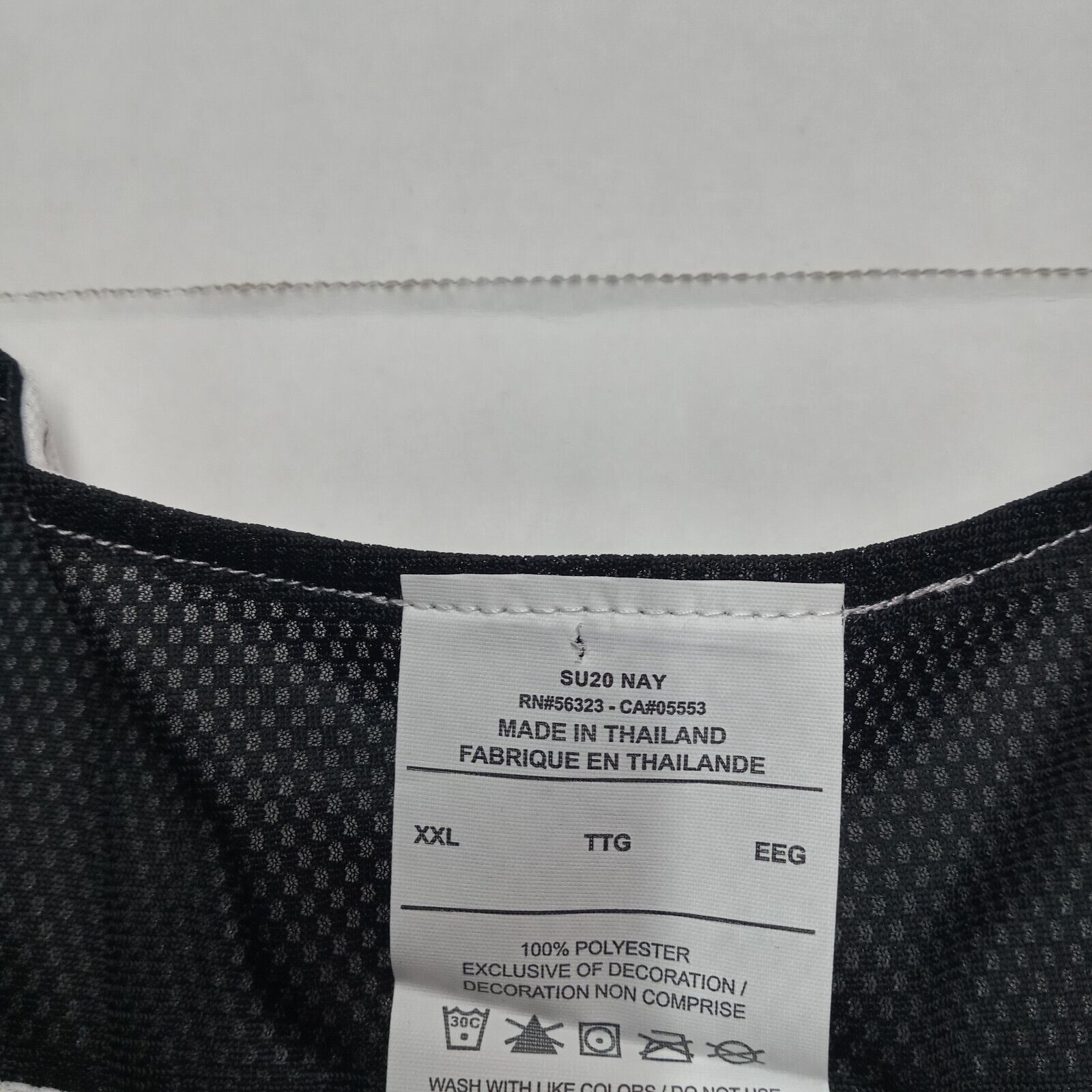 Nike Nike Reversible Performance Training Jersey Men's 2XL Black Size US XXL / EU 58 / 5 - 4 Thumbnail