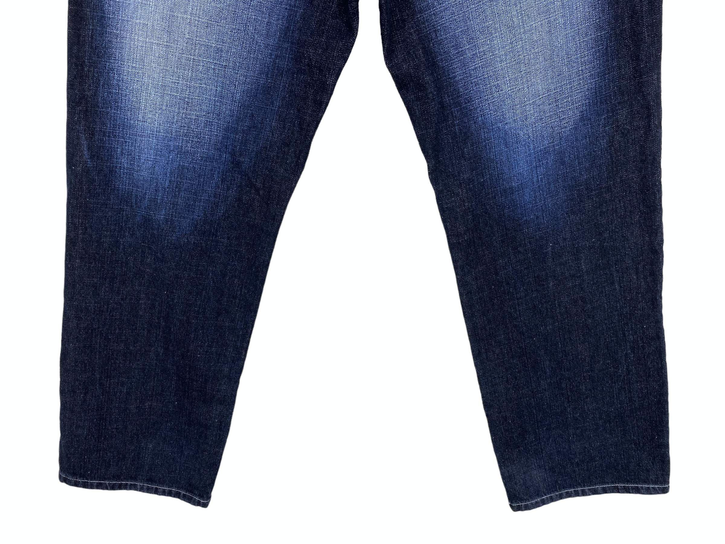Japanese Brand Jacko Acid Wash Baggy Jeans Hip Hop Denim Size US 31 - 10 Thumbnail