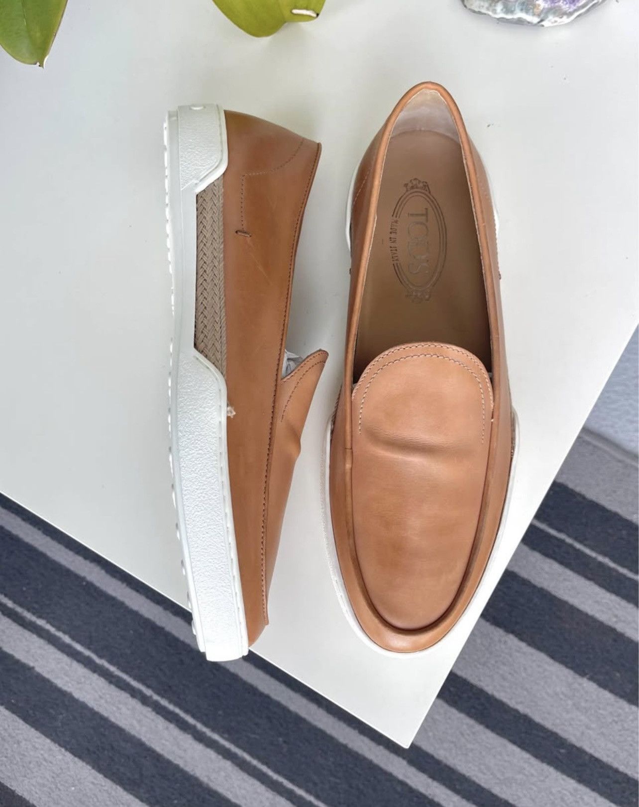 Tod's Tod’s leather loafers slippers Size US 8.5 / EU 41-42 - 1 Thumbnail