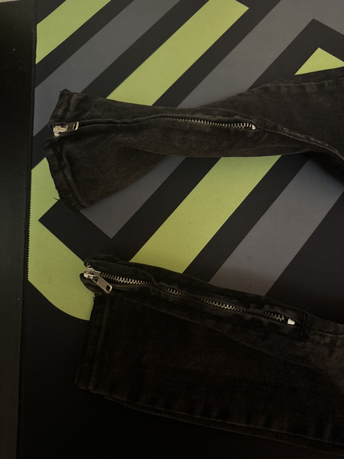 Other Men Black Stacked Skinny Jeans Size US 28 / EU 44 - 8 Thumbnail