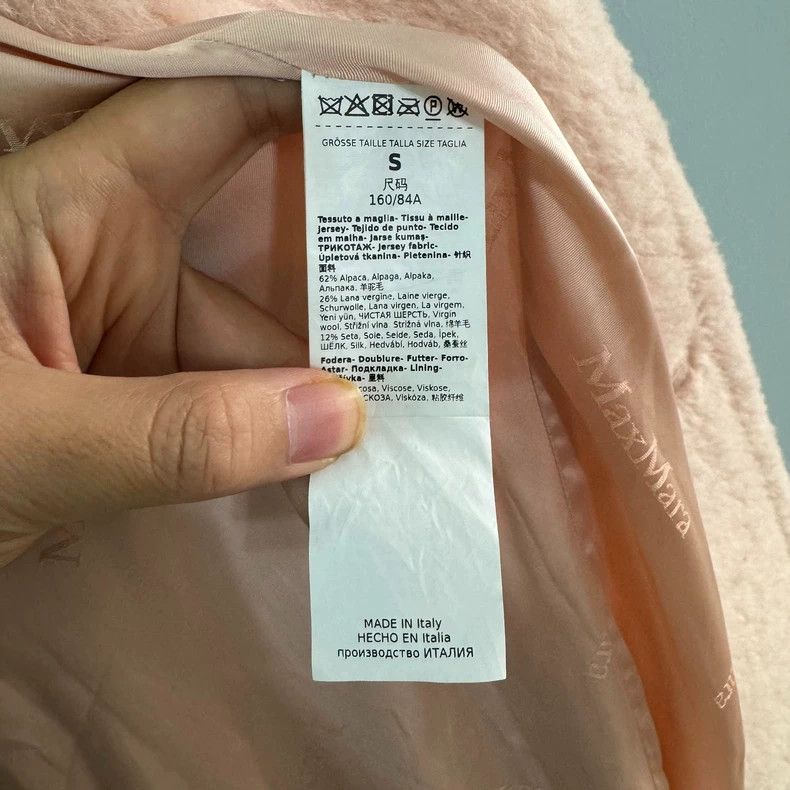 Max Mara Max Mara Pink Teddy. Size S / US 4 / IT 40 - 4 Thumbnail