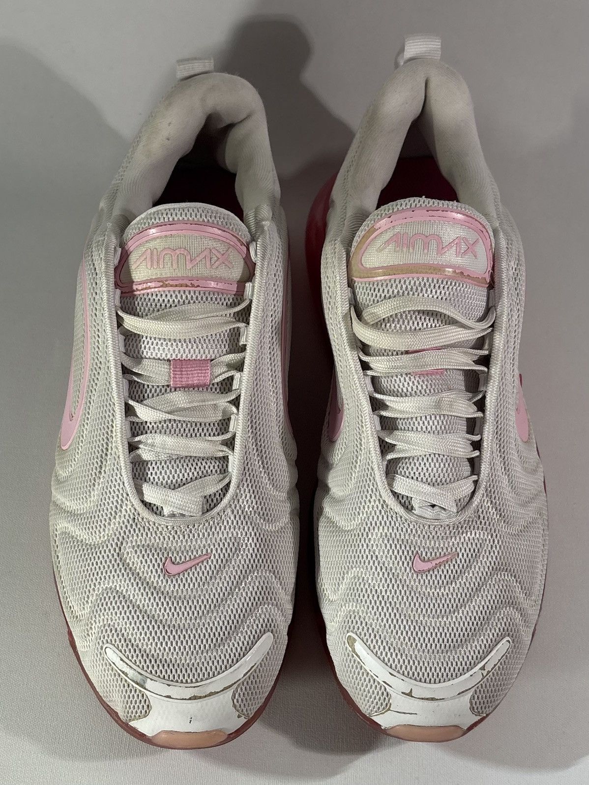 Nike Nike Air Max 720 White And Pink Athletic Shoes Women's 9.5 Size US 9.5 / IT 39.5 - 6 Thumbnail