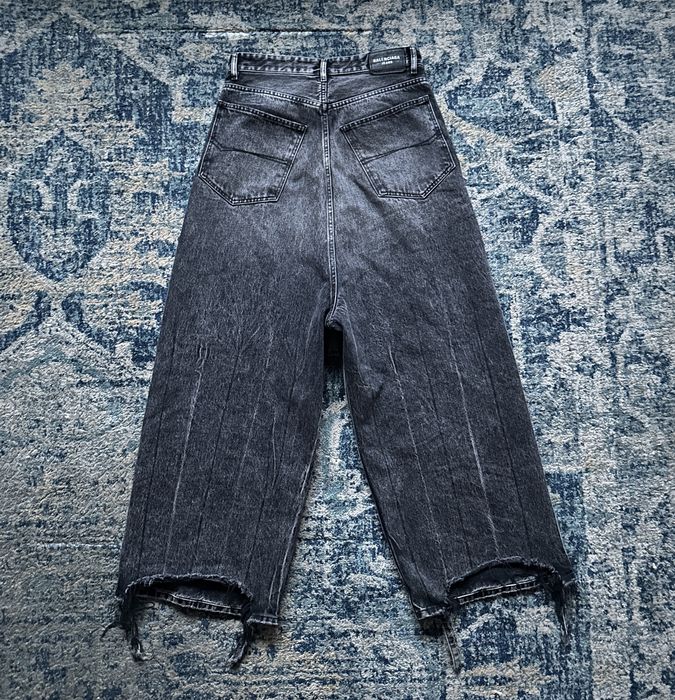 Balenciaga Balenciaga Lost Tape Baggy Low Crotch Jeans | Grailed