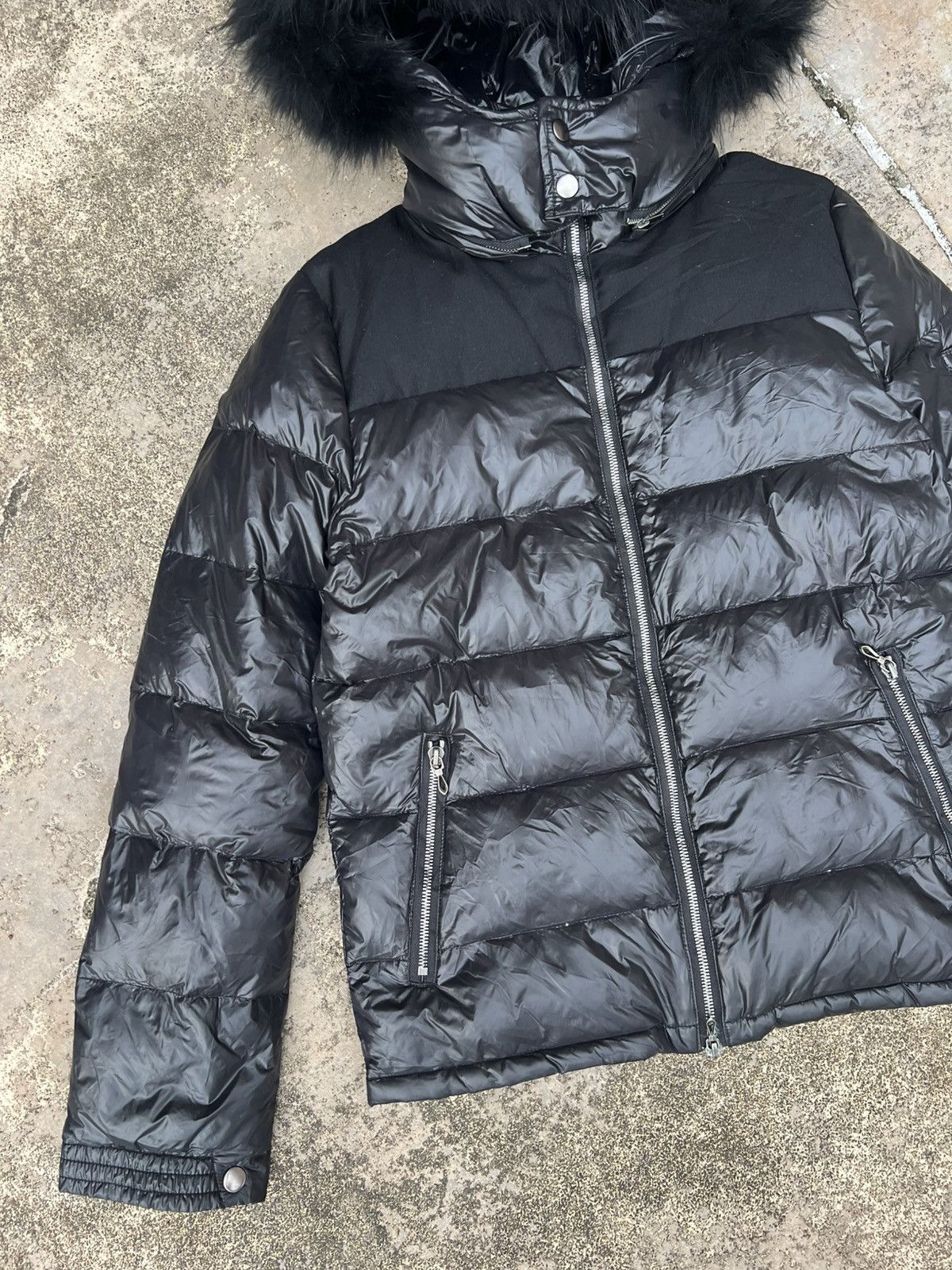 GOSTAR DE FUGA Y2K GOSTAR DE FUGA FAUX FUR HOODIE PUFFER JACKET Size US M / EU 48-50 / 2 - 4 Thumbnail