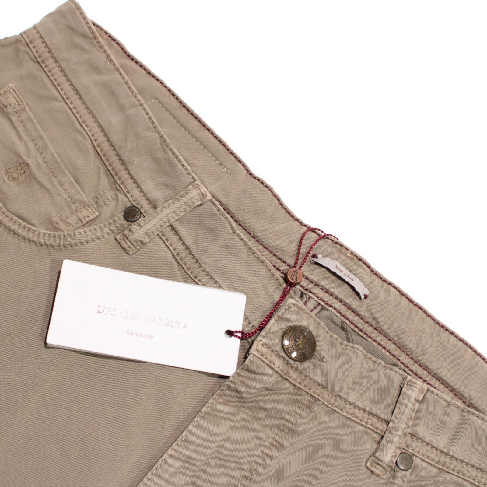 Luciano Barbera Luciano Barbera New with tags Chino Size 38 US In Beige Size US 38 / EU 54 - 1 Thumbnail