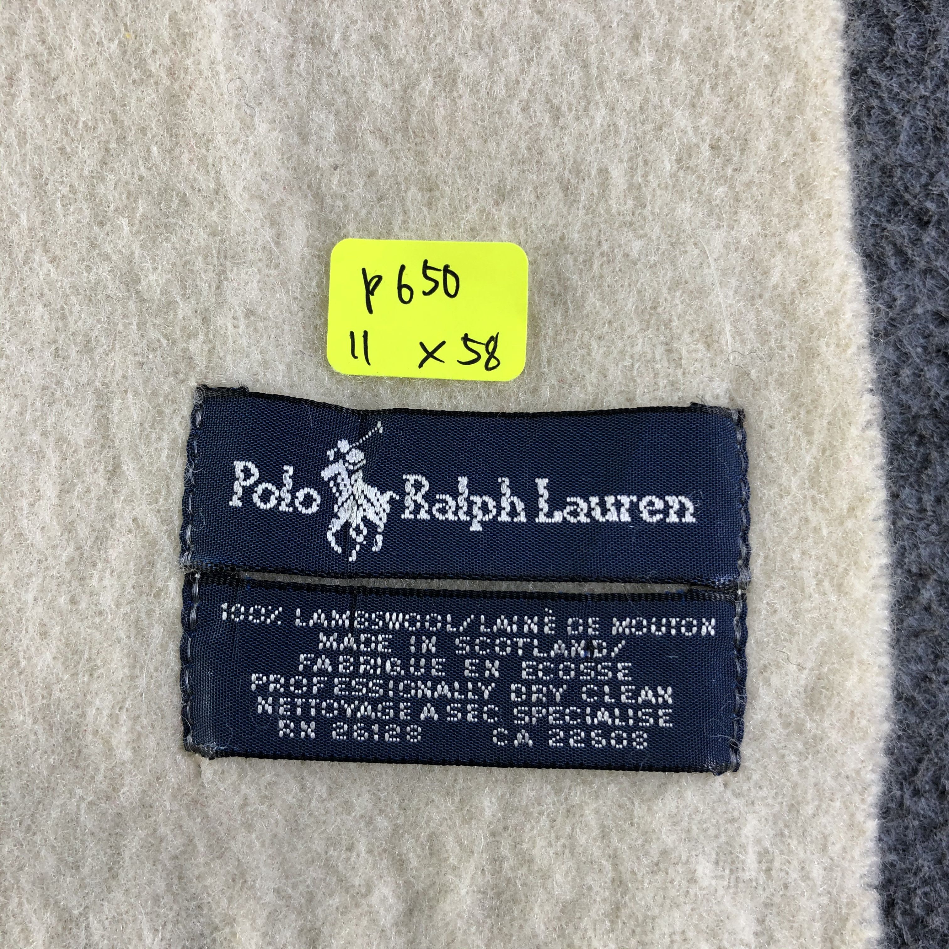 Polo Ralph Lauren Polo Ralph Lauren Scarf / Muffler / Neckwear P650 Size ONE SIZE - 7 Thumbnail