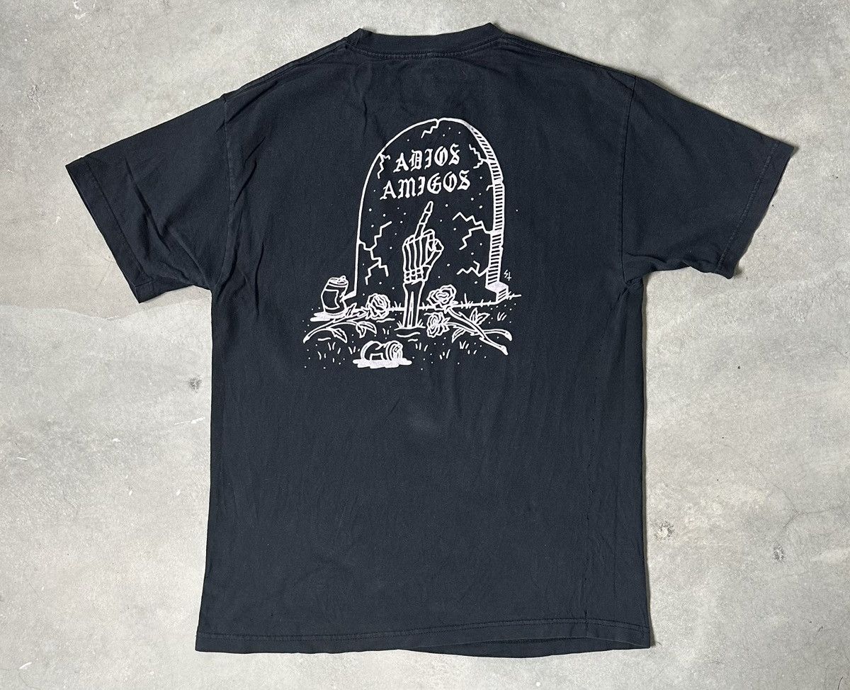 Vintage SKETCHY TANK ADIOS AMIGOS SHIRT Size US M / EU 48-50 / 2 - 1 Thumbnail