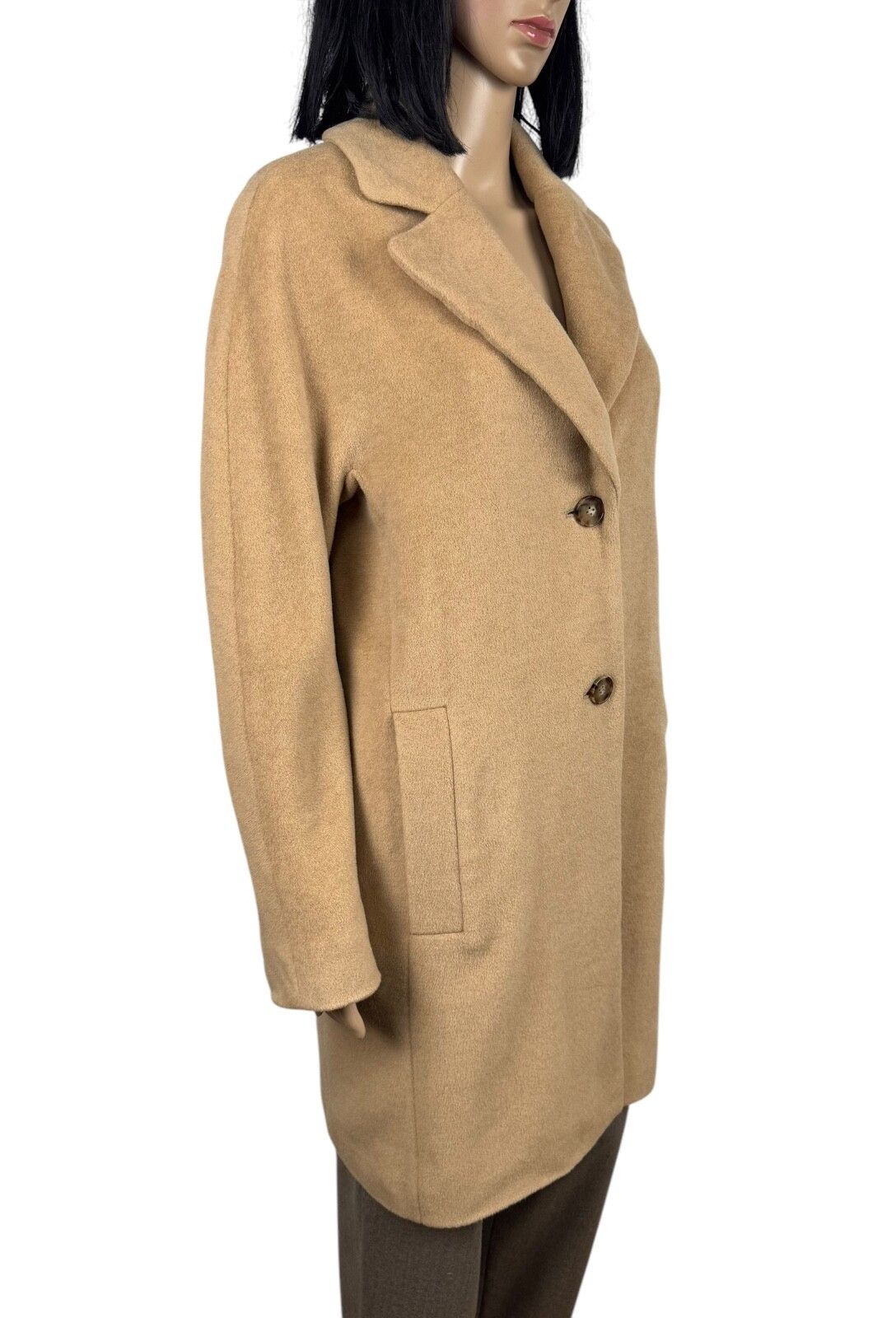 Other Marc Cain Alpaca Wool Camel Coat size 1 Size S / US 4 / IT 40 - 4 Thumbnail