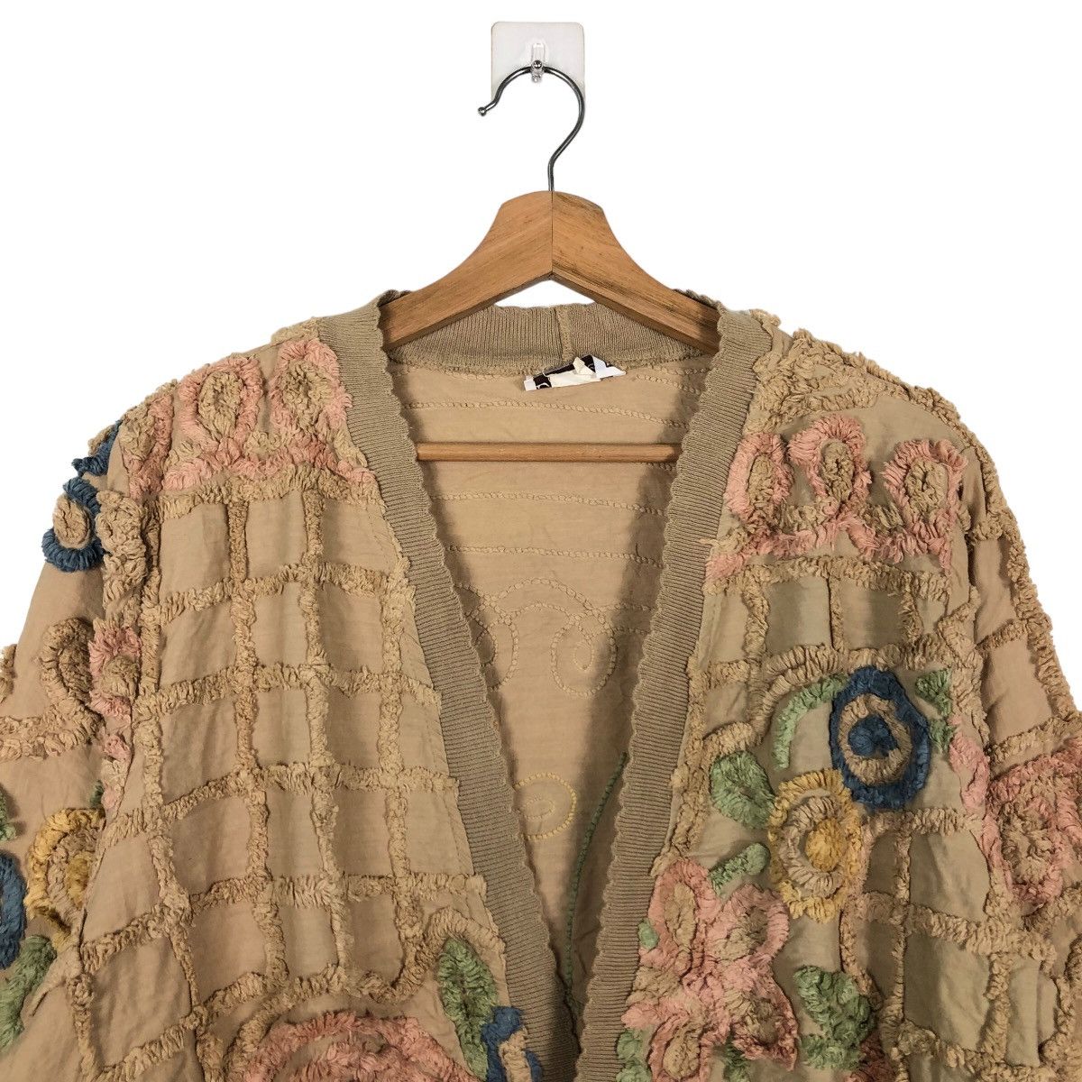 Japanese Brand 🔥90’s Vintage Cardigan Jacket Damze Quilted Flower Coogi Size US L / EU 52-54 / 3 - 3 Thumbnail