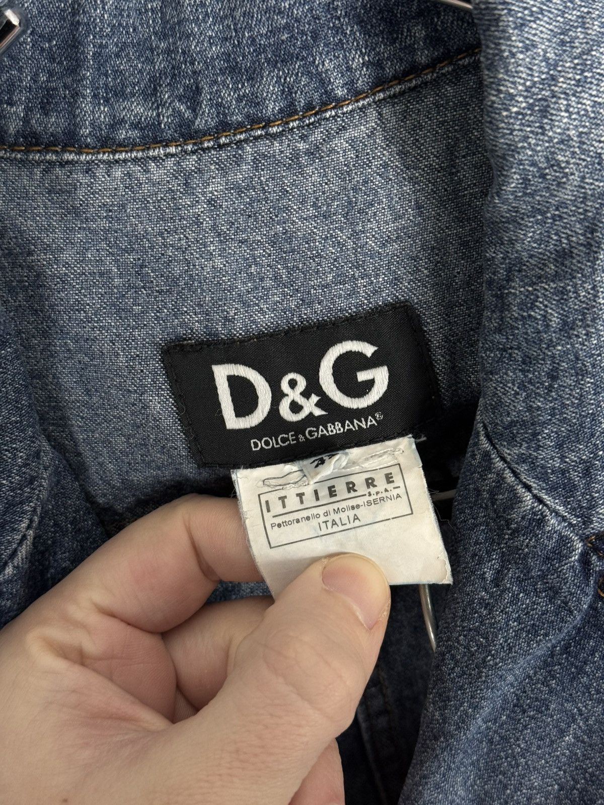 Dolce & Gabbana Dolce & Gabbana Women’s Vintage Denim Suit Jeans Luxury Size M / US 6-8 / IT 42-44 - 9 Thumbnail