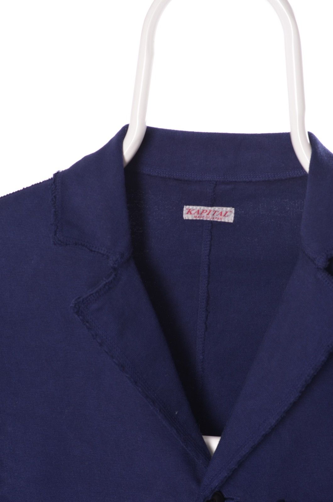 Kapital KAPITAL Mens Dark Blue Cotton Blazer Jacket Made in Japan Size US M / EU 48-50 / 2 - 2 Thumbnail