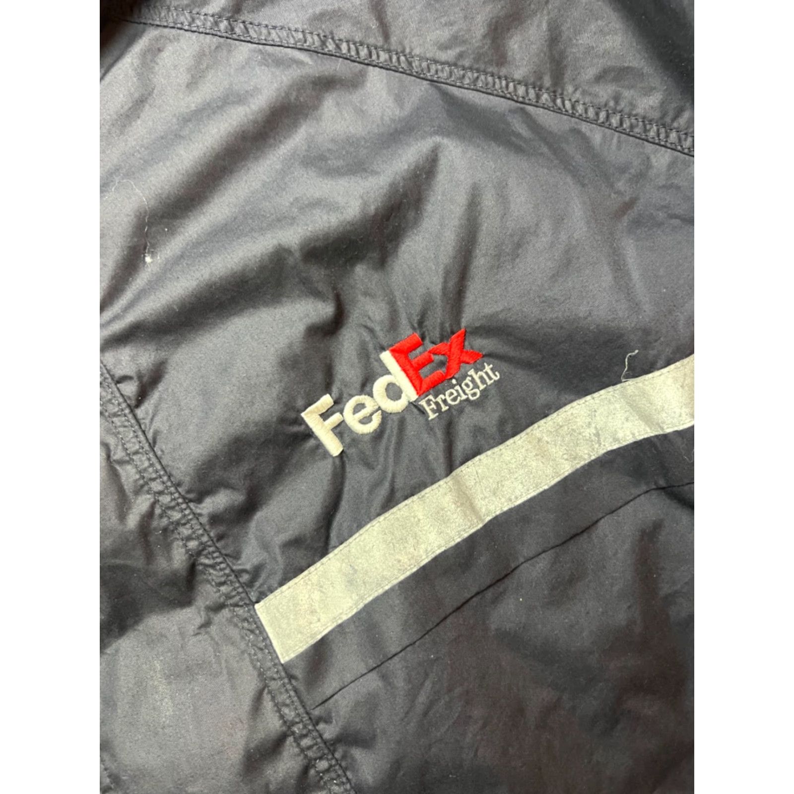Red Kap VINTAGE Red Kap FedEx Freight Jacket Windbreaker 4XL Men Blue Nylon Size US XXL / EU 58 / 5 - 2 Thumbnail