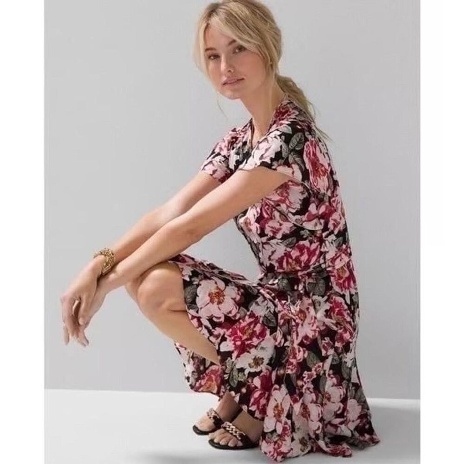 Other White House Black Market Floral XS Flutter feminine Size XS / US 0-2 / IT 36-38 - 2 Thumbnail