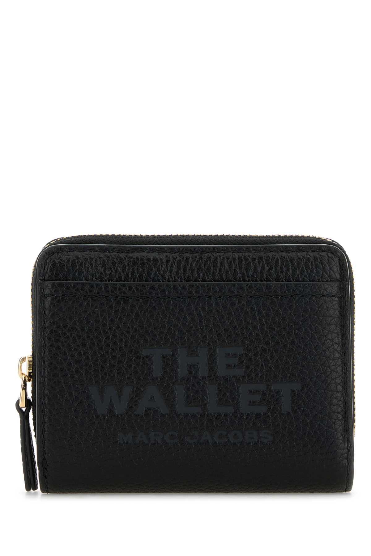 Marc Jacobs Black Leather Wallet Size ONE SIZE - 1 Thumbnail
