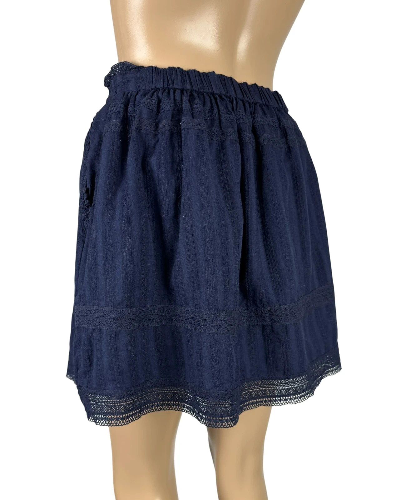 Zadig & Voltaire Zadig & Voltaire Joxini Mini Skirt Lace Cotton size 36 Size 26" / US 2 / IT 38 - 7 Thumbnail