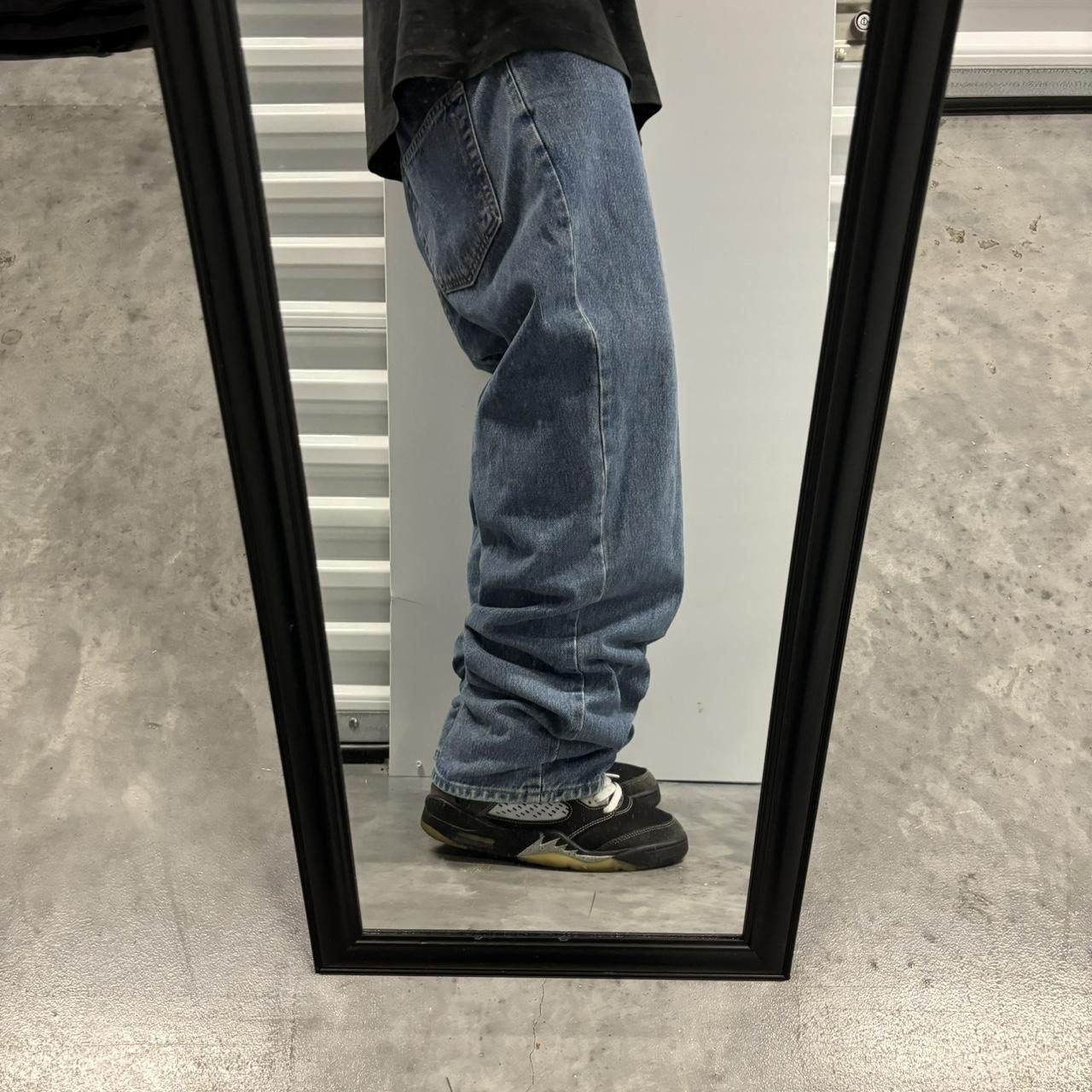 Gap × Vintage Crazy Vintage 90s Medium Wash Gap Made In USA Denim Jeans! Size US 38 / EU 54 - 2 Thumbnail