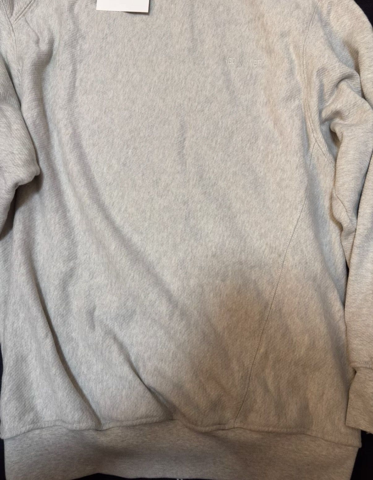 Hed Mayner Hed Mayner 24AW High-Neck Destroyed Sweatshirt Size US XS / EU 42 / 0 - 6 Thumbnail