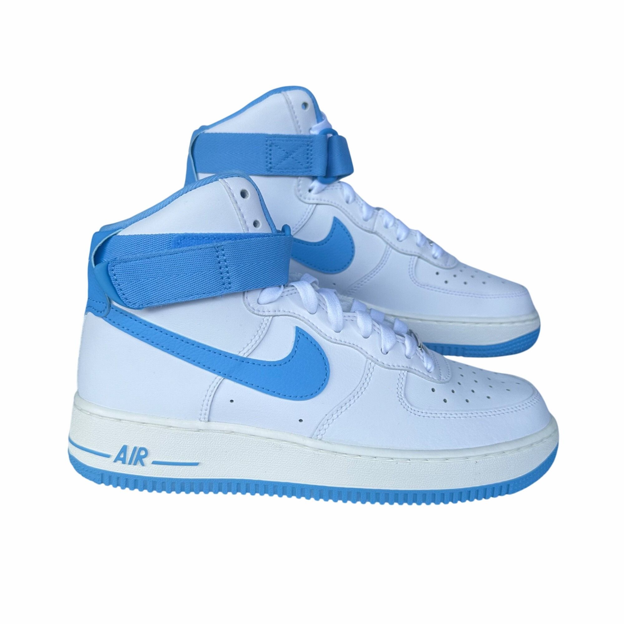 🤩Nike Air Force Hi OG QS Sz Mens Shoes White Blue DX380