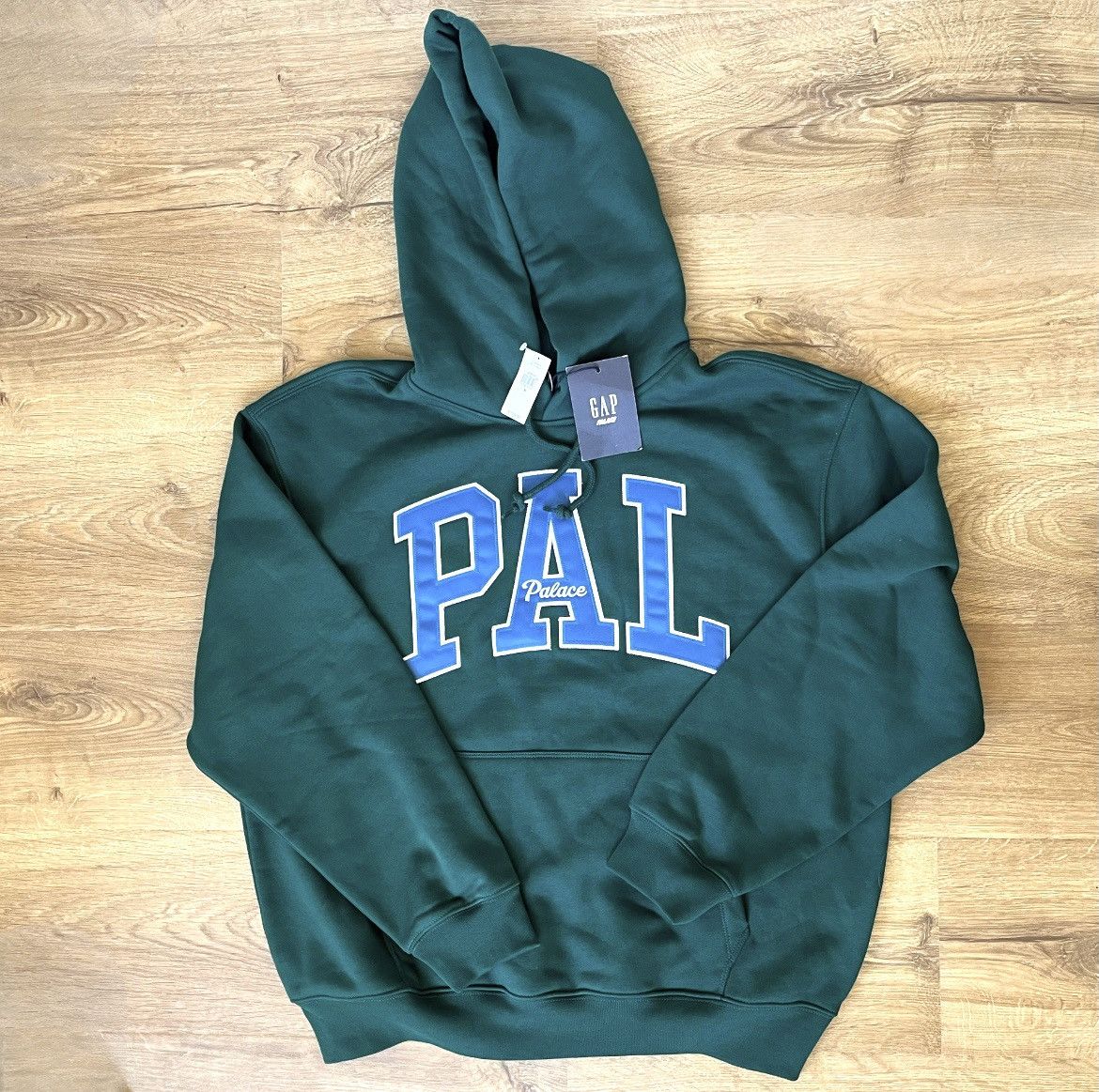image of Gap x Palace Hoodie Forest Green Size M, Men's