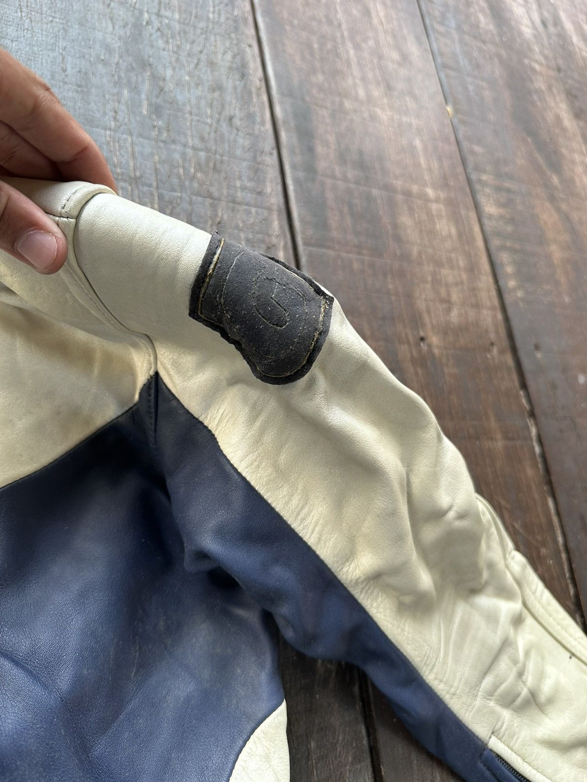 Japanese Brand Giulio leather racing jacket Size XS / US 0-2 / IT 36-38 - 5 Thumbnail