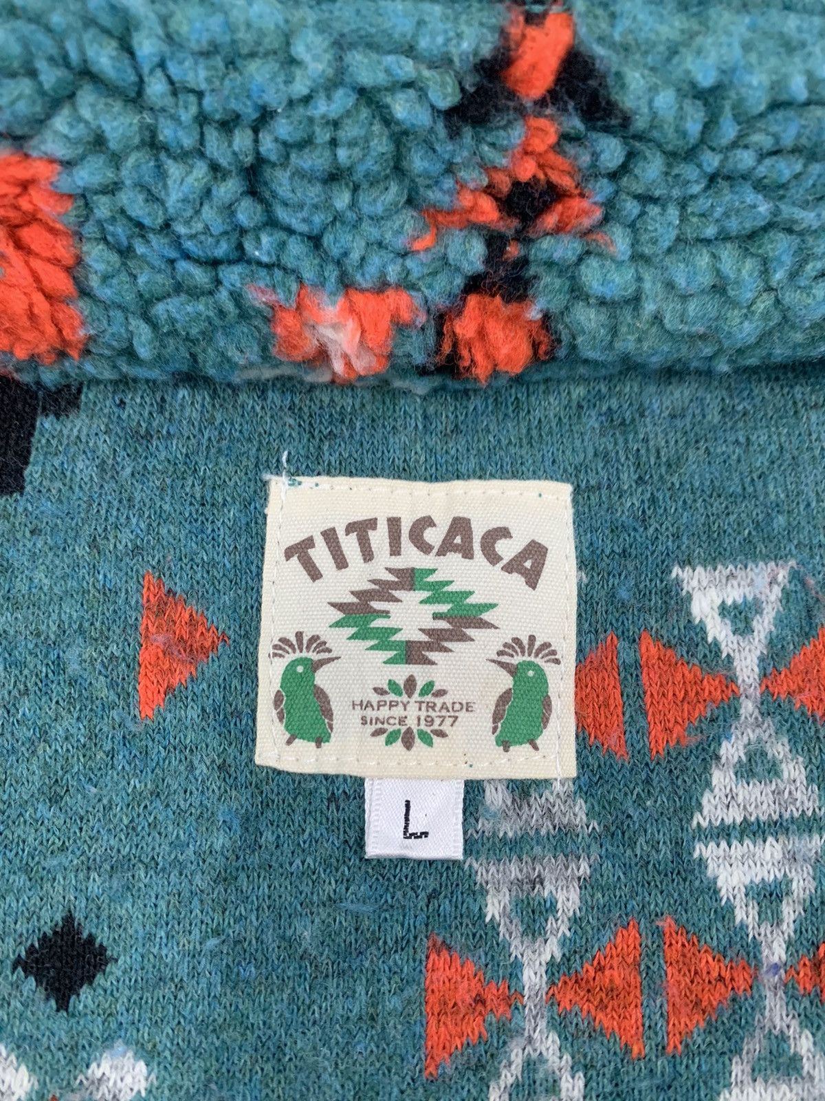 Art Comes First Nice Art Titicaca Fleece Zipper Vest Size US L / EU 52-54 / 3 - 5 Thumbnail