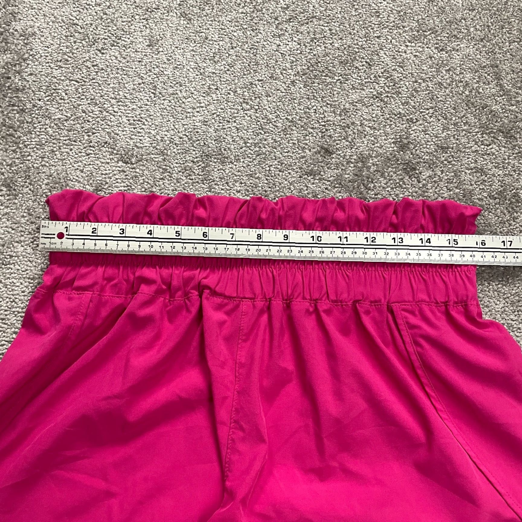 Vintage No Boundaries Active Shorts Juniors L Pink 32x2 Elastic Waist Breathable Lightweight Athletic Running Gym Short Size 32" / US 10 / IT 46 - 6 Thumbnail