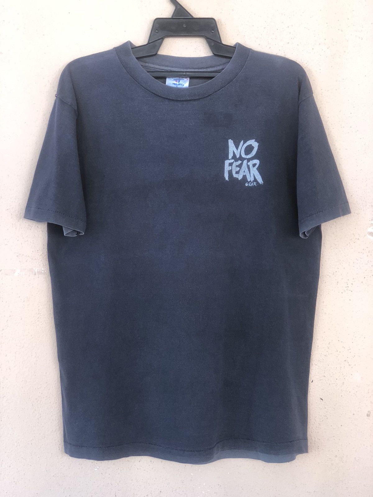 No Fear × Vintage Vintage 90s NO FEAR X Fear Streetwear Tee Size US L / EU 52-54 / 3 - 2 Thumbnail