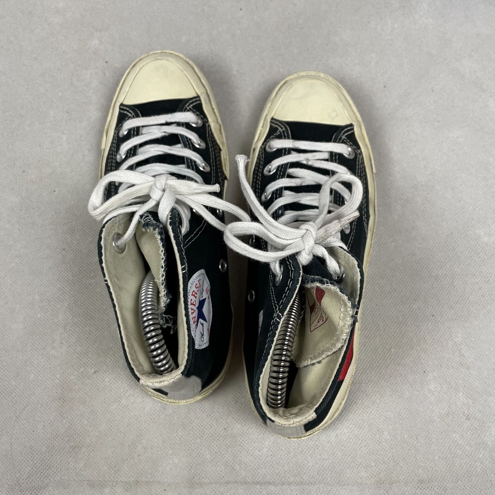 Converse Converse Chuck 70 CDG HI 150204C Unisex Black Shoes M5/W7 Size US 5 / EU 37 - 2 Thumbnail