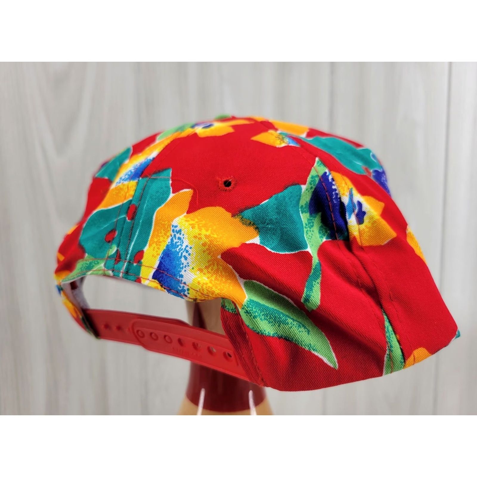 Roper VINTAGE 1980’s Rope Snapback Hat Trucker Cap Floral Complete Lumber INC Size ONE SIZE - 7 Thumbnail