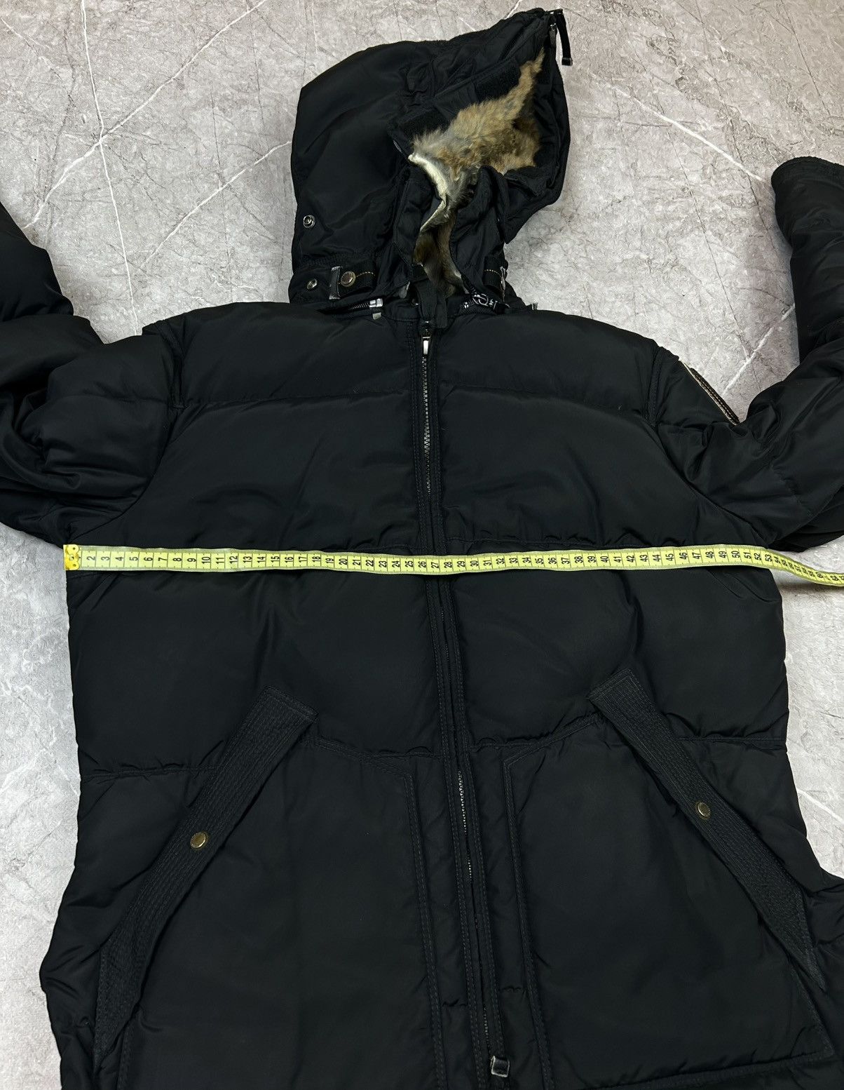 Parajumpers Parajumpers Puffer Down Jacket Super Lightweight Beige Logo Size L / US 10 / IT 46 - 24 Thumbnail