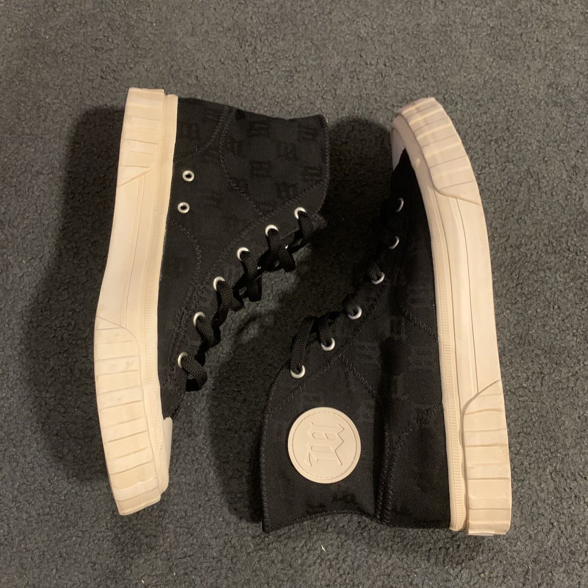 Misbhv MISBHV MONOGRAM ARMY HIGH TOP SNEAKERS Size US 9 / EU 42 - 2 Thumbnail