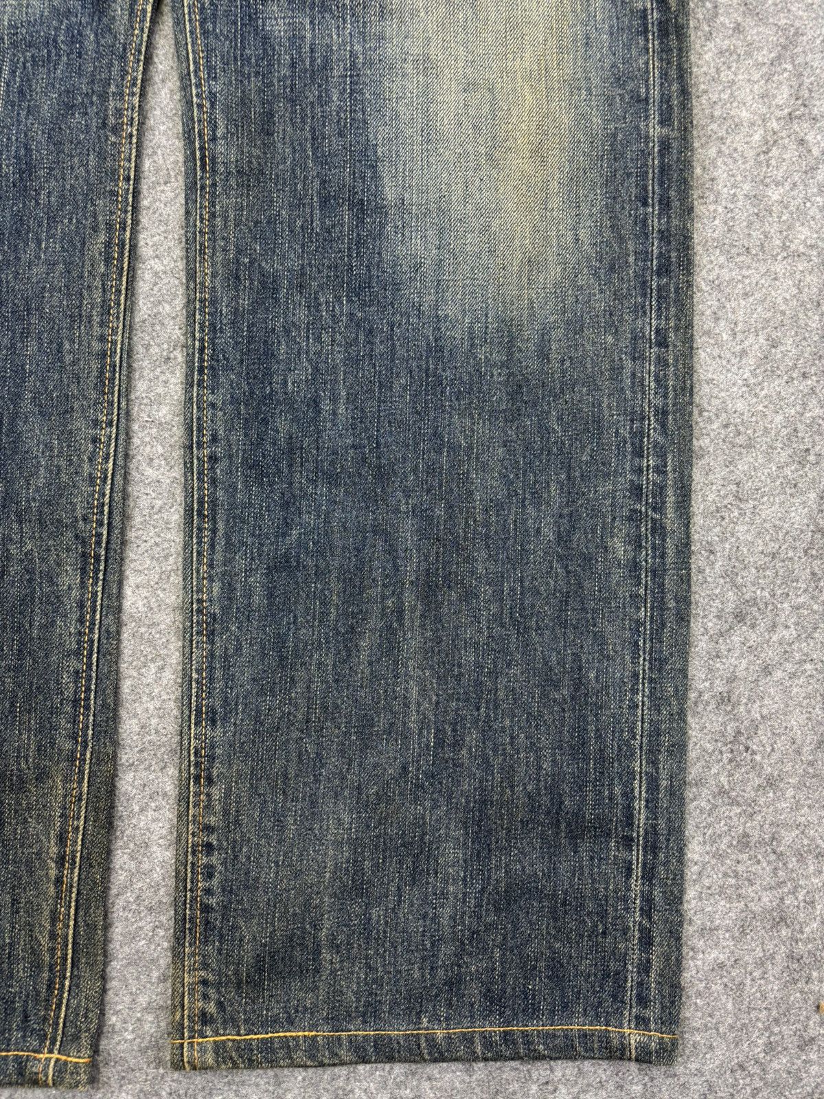 Edwin 💥Wide Selvedge💥Edwin 505z Mudwash DSelvedge Denim F913 Size US 33 - 7 Thumbnail