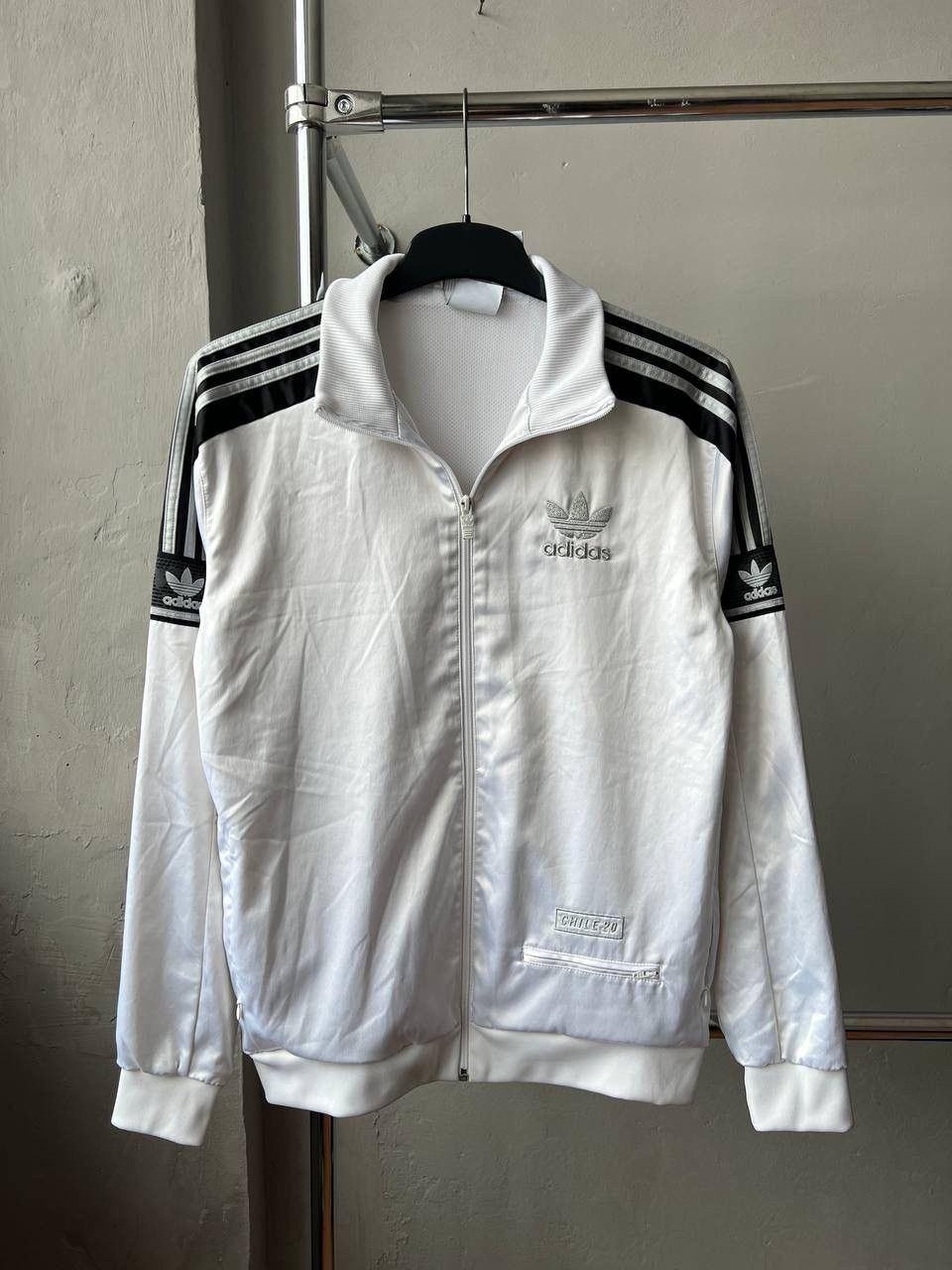 Adidas 2019 ADIDAS CHILE 20 FIREBIRD RARE WHITE TRACK ZIP JACKET S Size US S / EU 44-46 / 1 - 3 Thumbnail