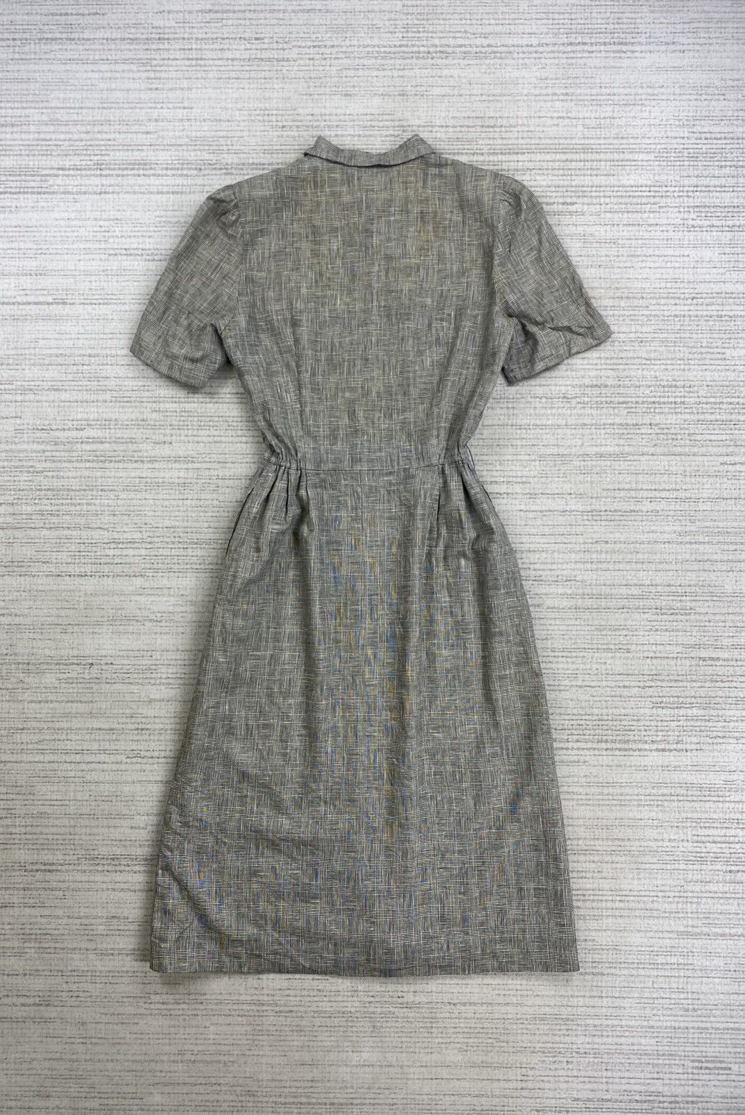 Burberry × Japanese Brand × Vintage Vintage Burberry Checked Full Button Stain Dress Size S / US 4 / IT 40 - 2 Thumbnail