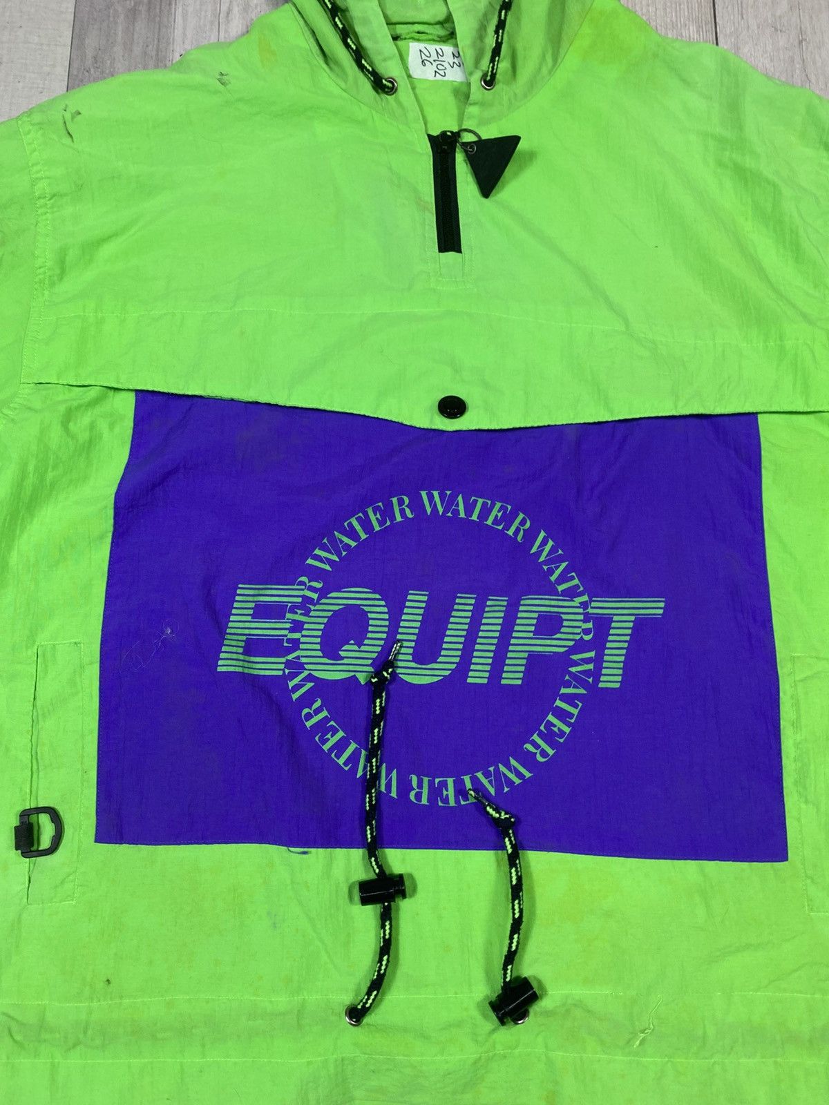 Vintage Vintage equipt water size xl sweater hoodie Size US XL / EU 56 / 4 - 3 Thumbnail