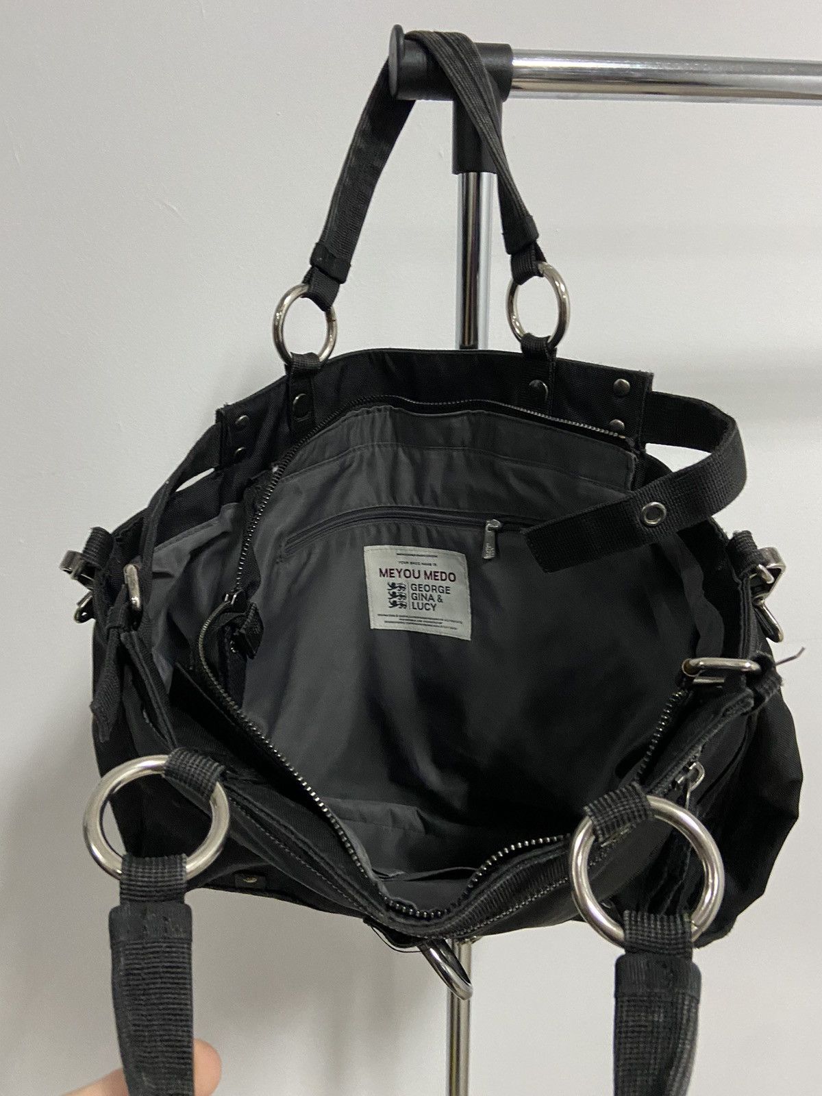 Japanese Brand × Vintage George Gina Lucy meyou medo Bag shoulder vintage Size ONE SIZE - 4 Thumbnail