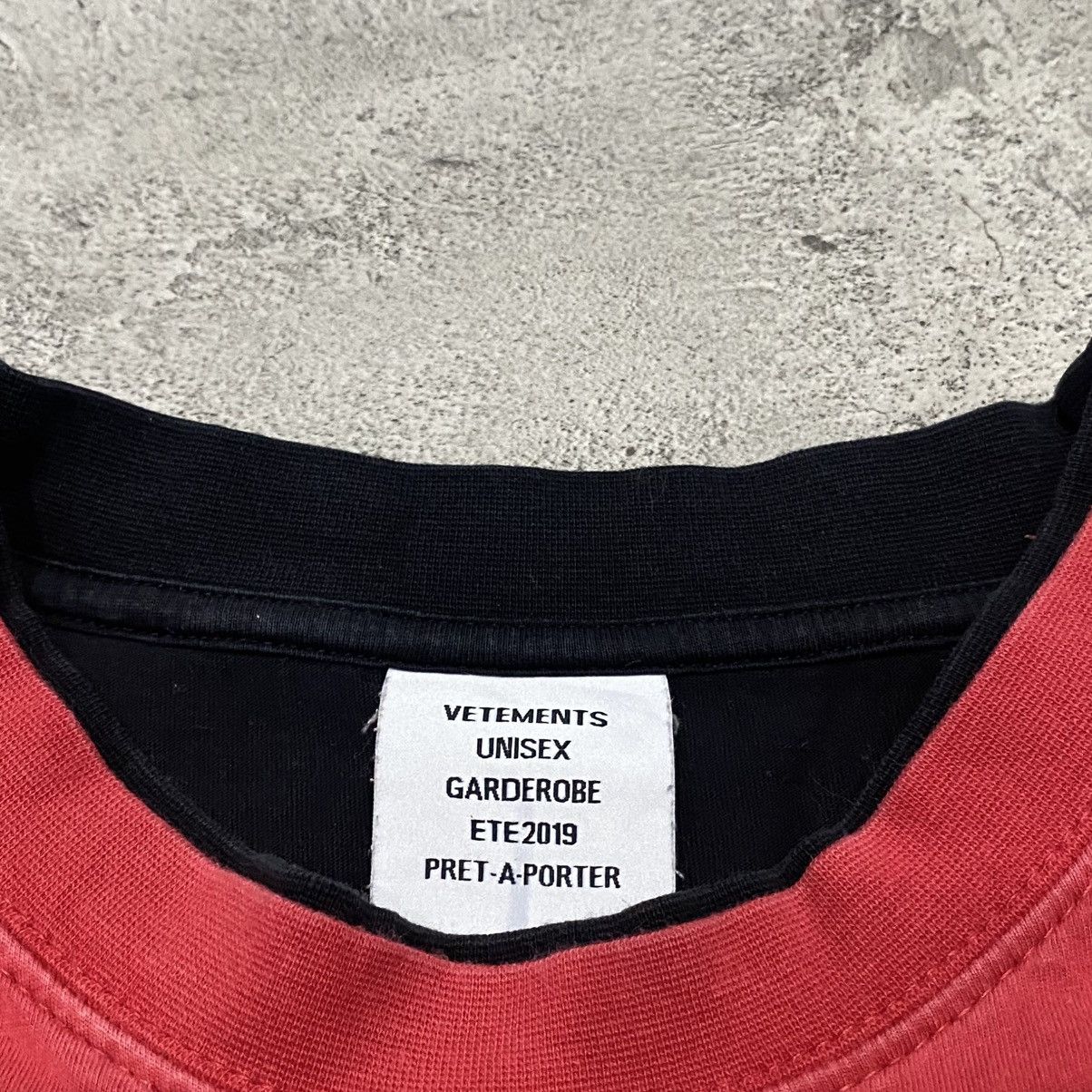 Vetements Vetements Layered Companyname Tshirt Size US M / EU 48-50 / 2 - 4 Thumbnail